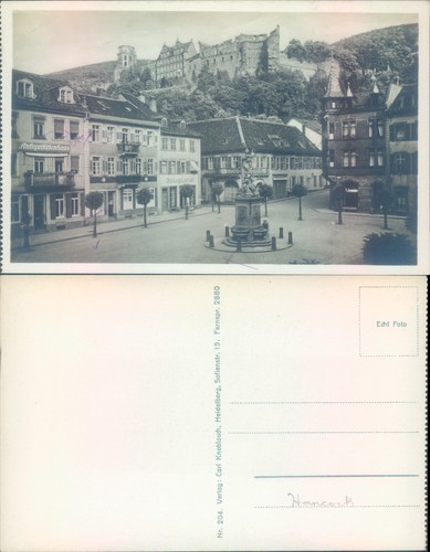 Marketplace and castle - , in