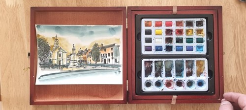 Original watercolor painting - watercolor,